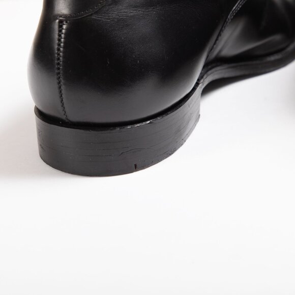 Alden 907 Straight Tip Bal Oxford (Black Calf) 12BD main image 4
